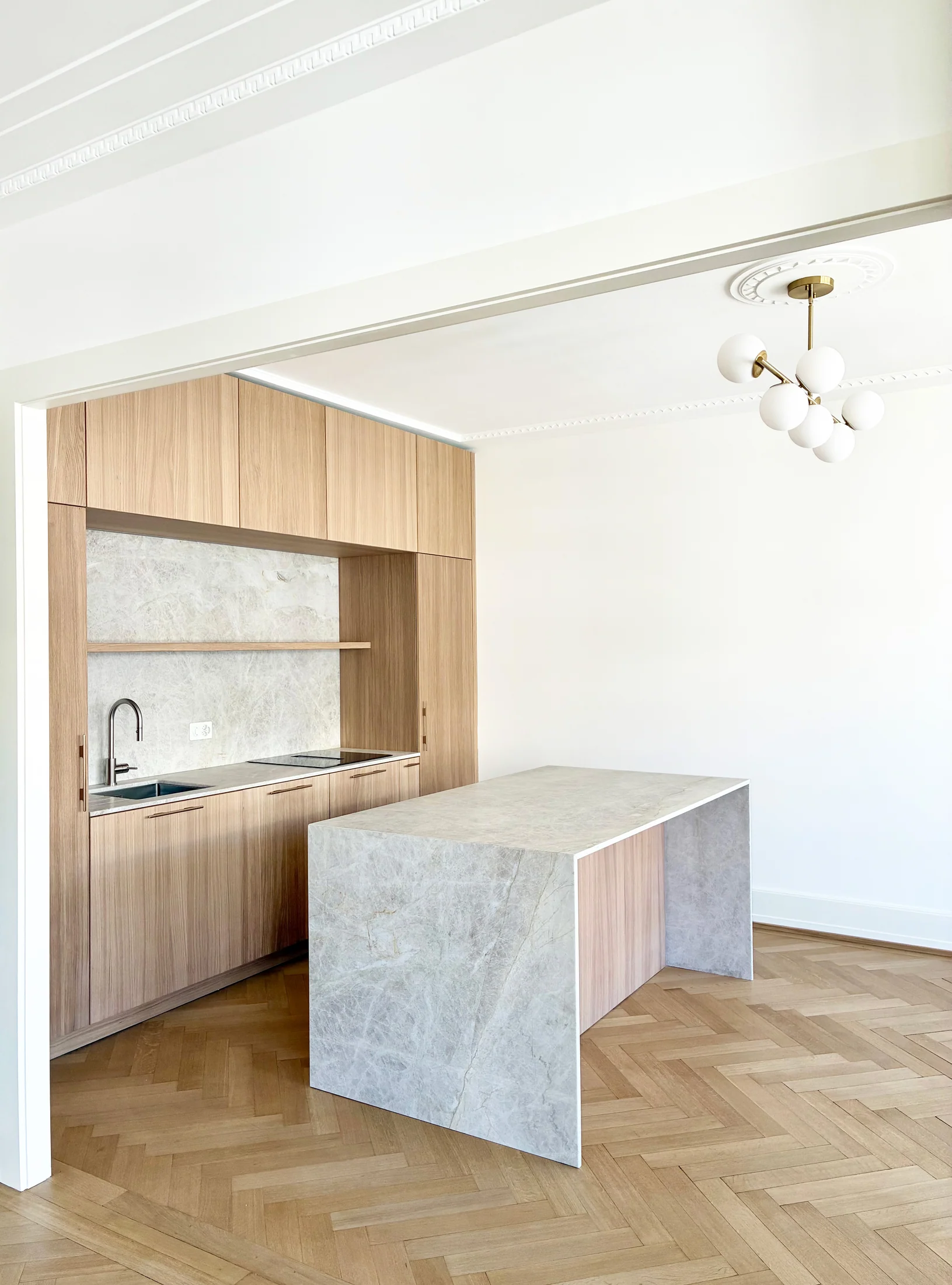 Champel — lignes & lumière — réalisation de l’Atelier des Rocailles