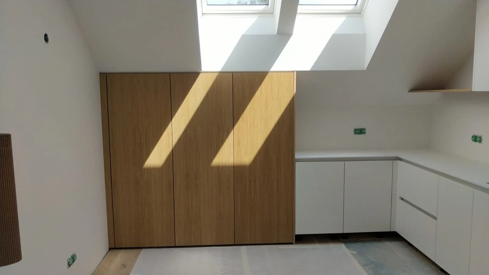 Bardonnex - La cuisine sous pente — réalisation de l’Atelier des Rocailles