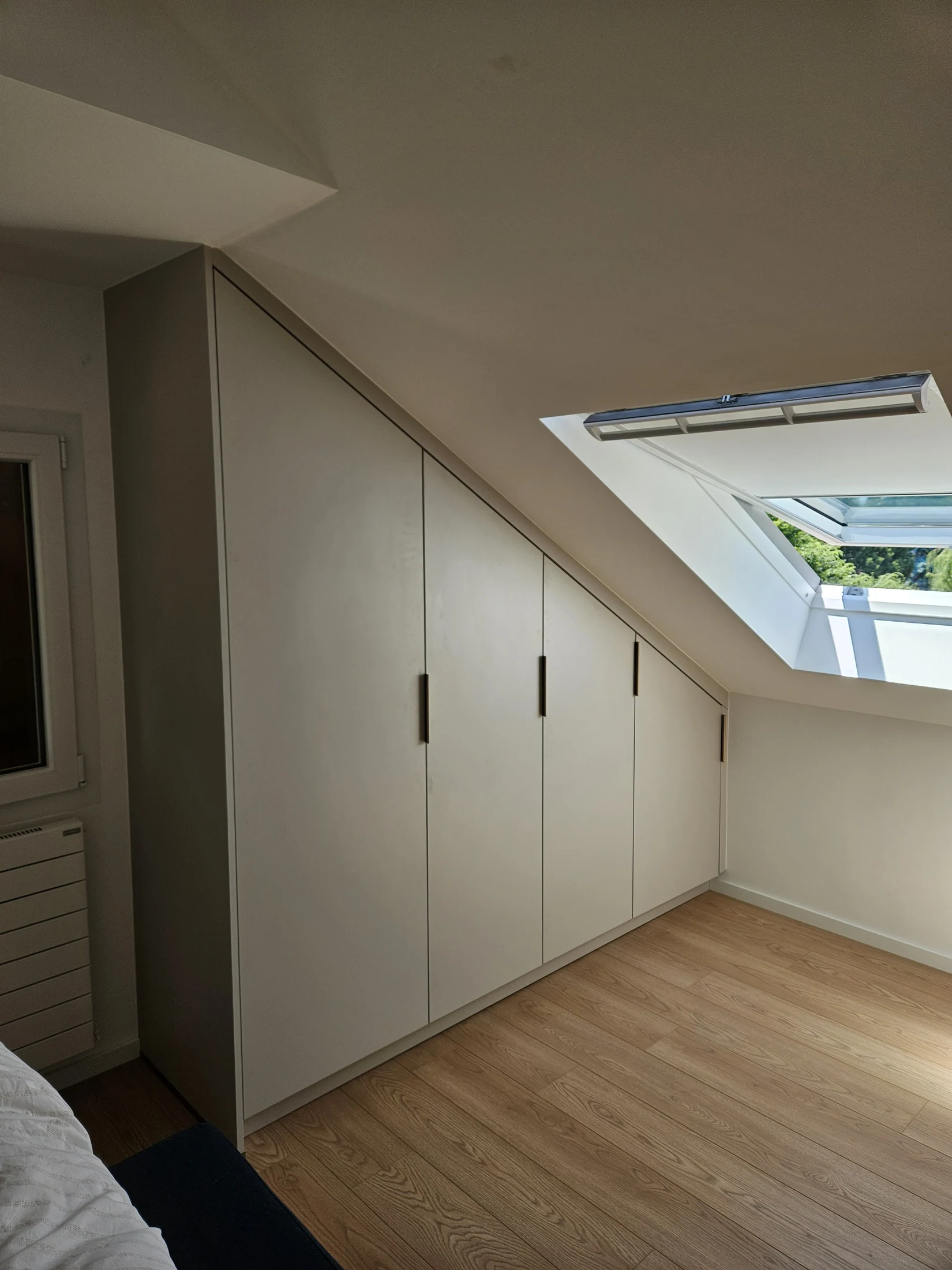Thonex - Façades cachemire sous les toits — réalisation de l’Atelier des Rocailles