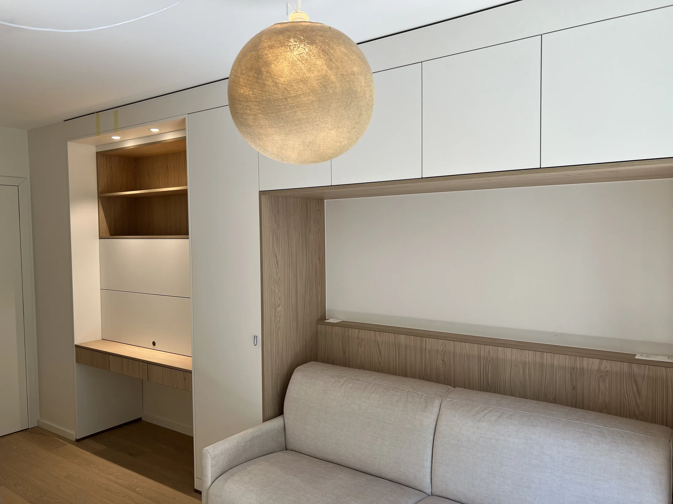 Eaux vives - Bureau lounge & chambre d'amis — réalisation de l’Atelier des Rocailles