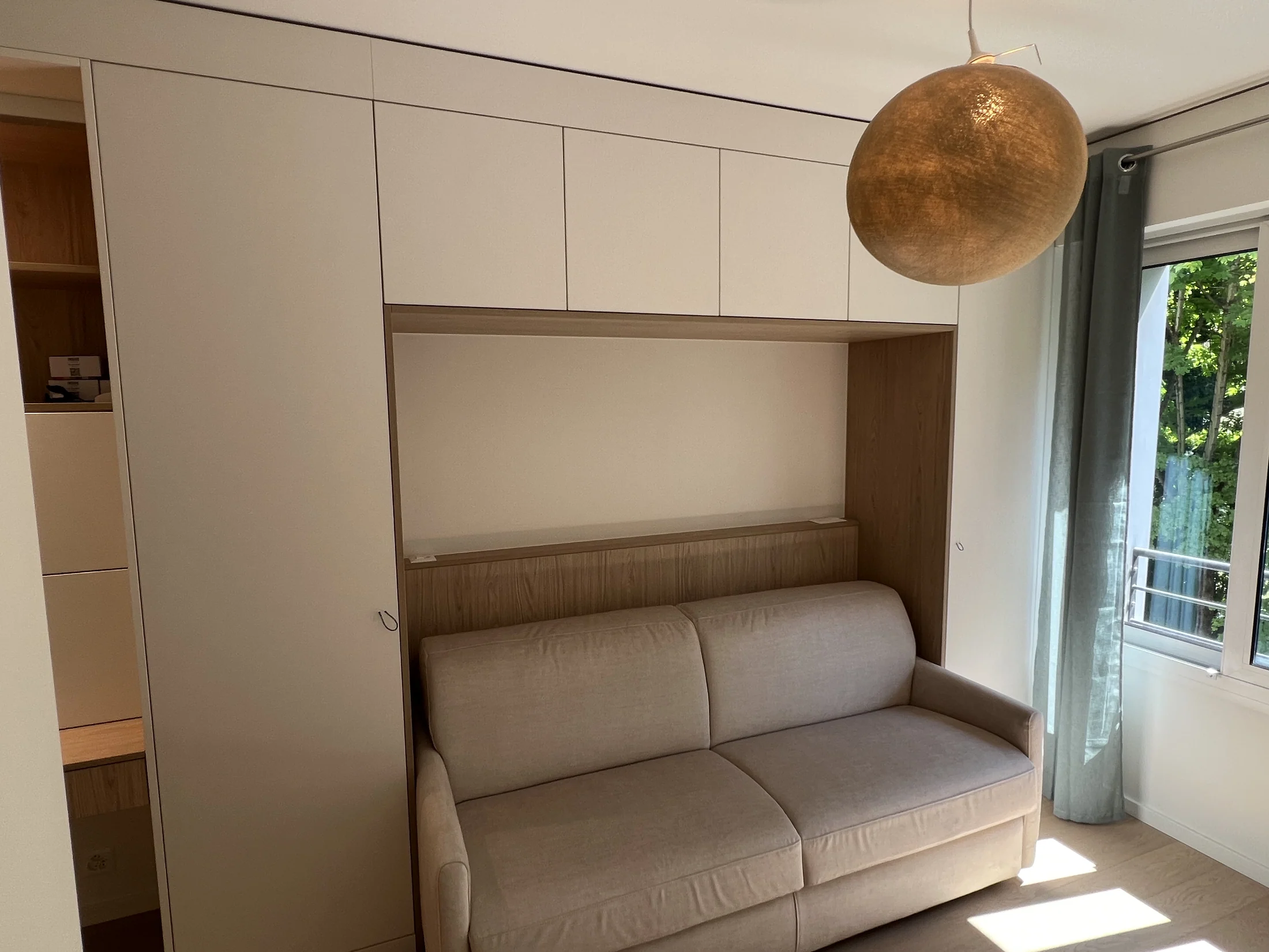 Eaux vives - Bureau lounge & chambre d'amis — réalisation de l’Atelier des Rocailles