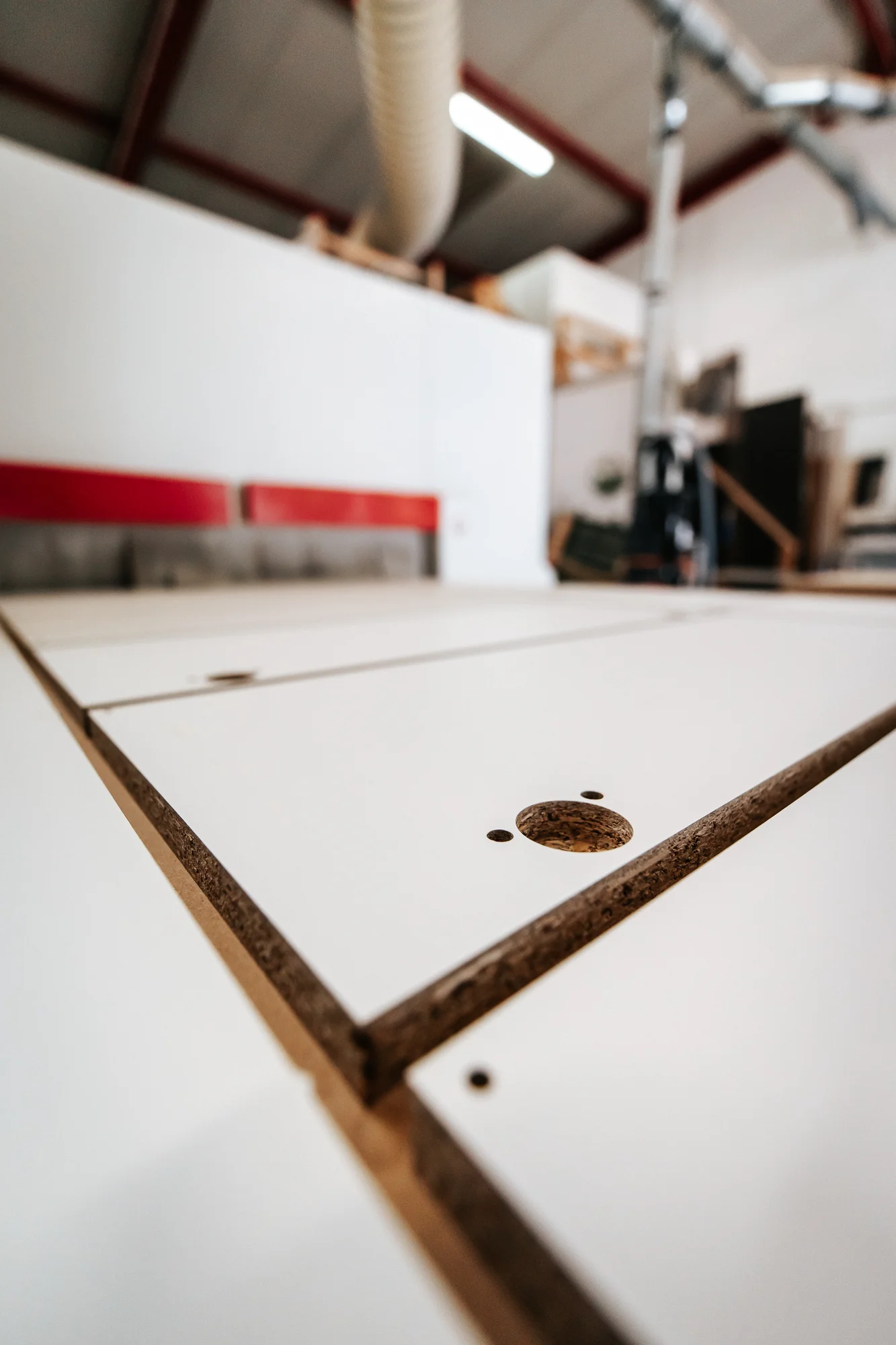 L’atelier et l’équipe — réalisation de l’Atelier des Rocailles