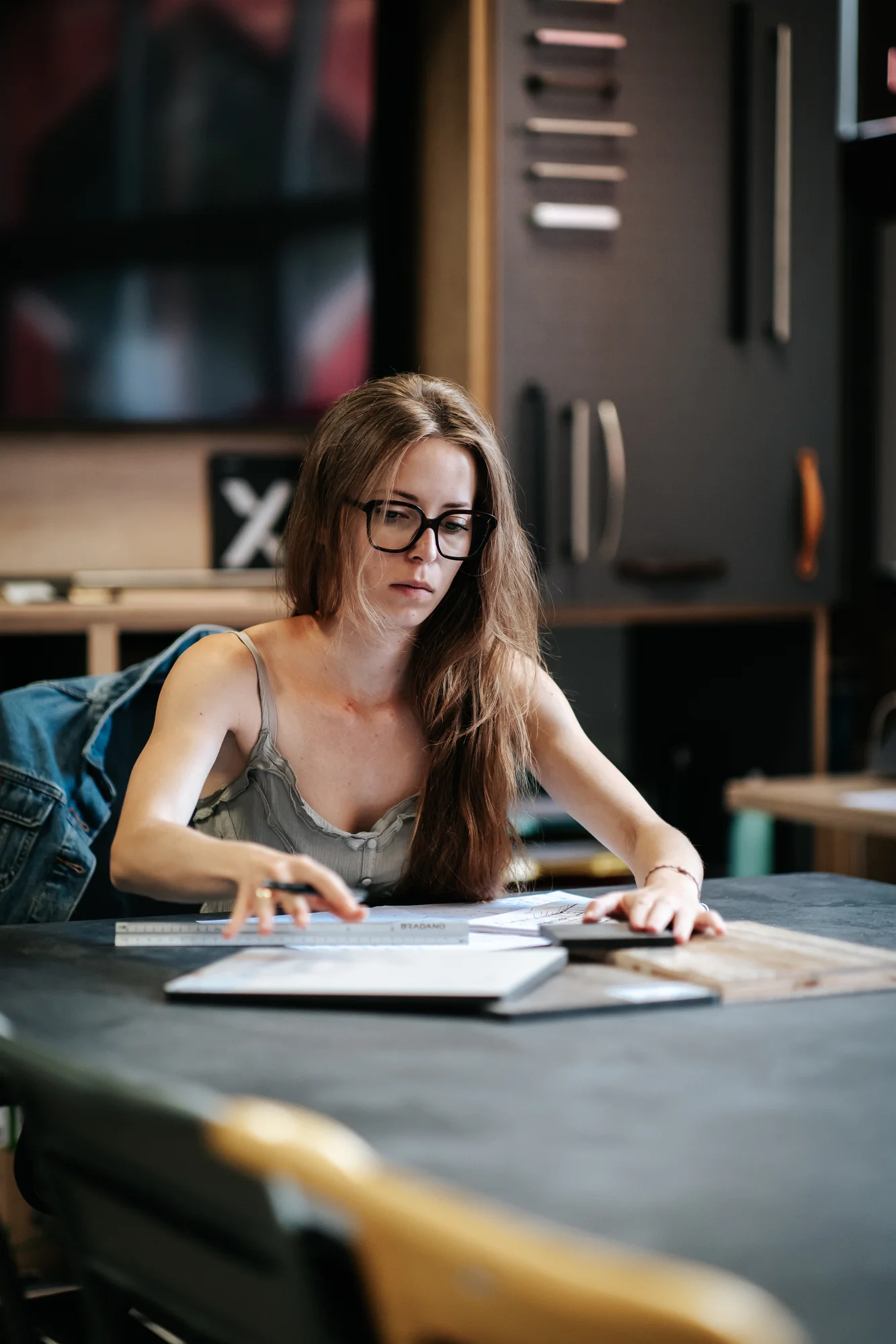 L’atelier et l’équipe — réalisation de l’Atelier des Rocailles