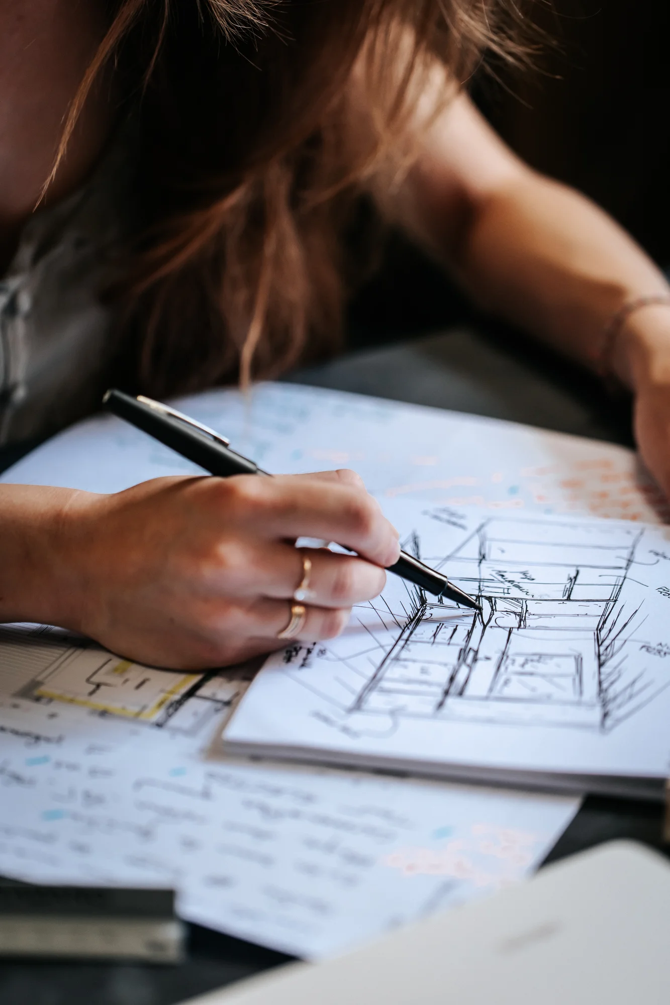 L’atelier et l’équipe — réalisation de l’Atelier des Rocailles