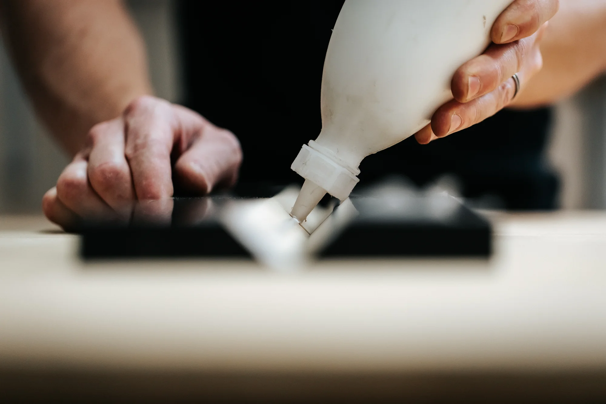 L’atelier et l’équipe — réalisation de l’Atelier des Rocailles