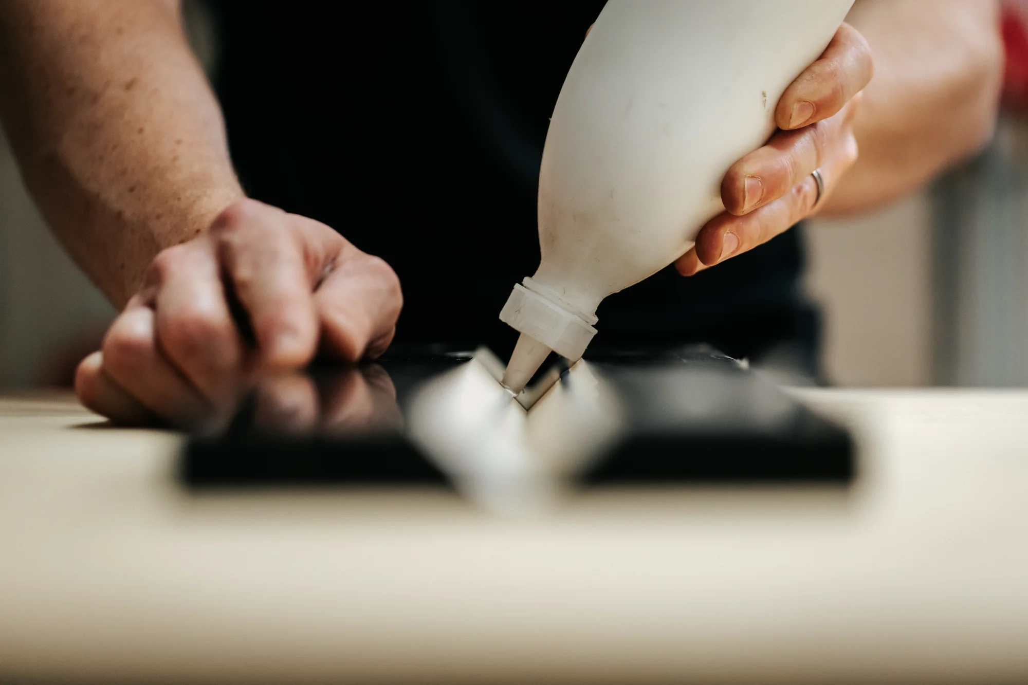 L’atelier et l’équipe — réalisation de l’Atelier des Rocailles