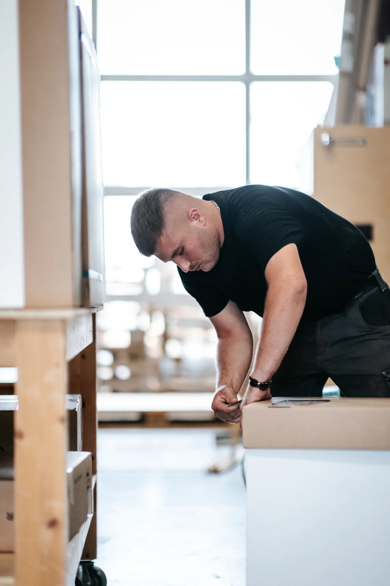 L’atelier et l’équipe — réalisation de l’Atelier des Rocailles