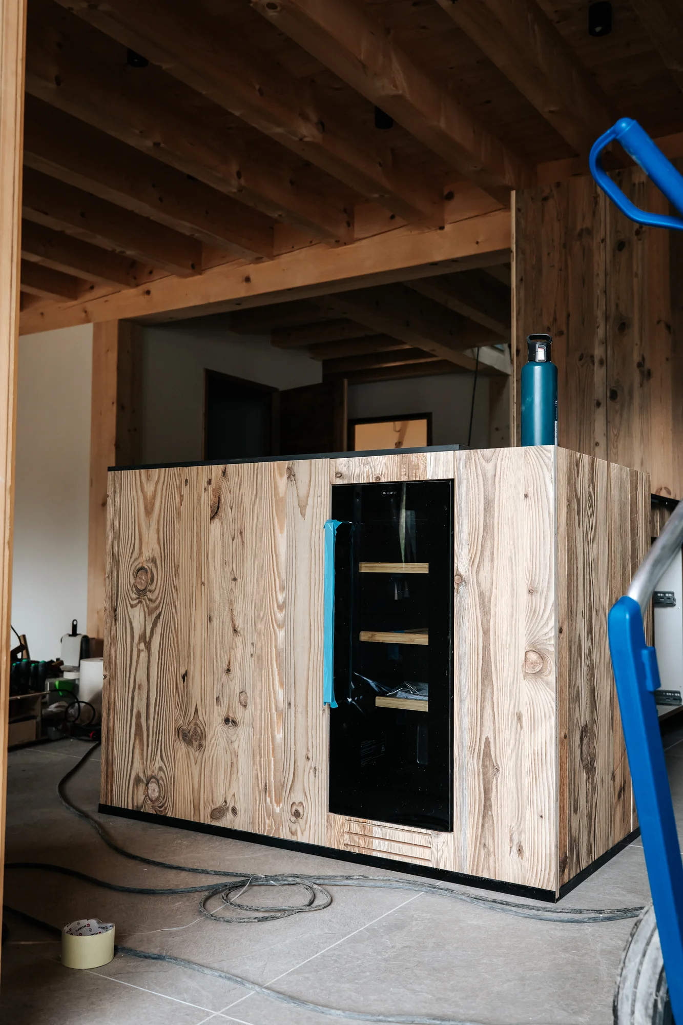 L’atelier et l’équipe — réalisation de l’Atelier des Rocailles